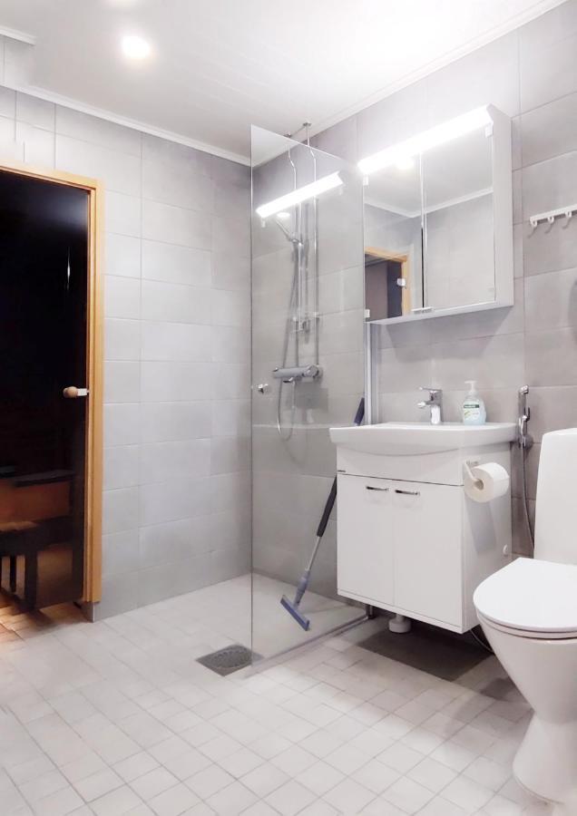 Niinivaara Apartment Saunallinen Ja Ilmastoitu Majoitus ヨエンスー エクステリア 写真
