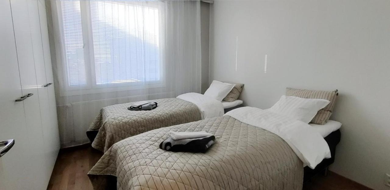 Niinivaara Apartment Saunallinen Ja Ilmastoitu Majoitus ヨエンスー エクステリア 写真